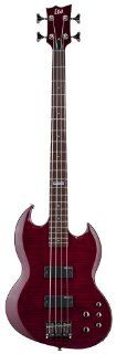 ESP LTD VIPER 154 4 String Bass in See Through Black Cherry Musical Instruments