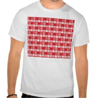 Fire Engine Red Check Shirts