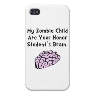 Zombie Child Brain iPhone 4/4S Cover