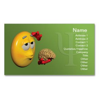 Psychology Business Card Template