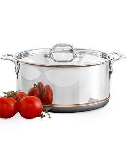 All Clad Copper Core 8 Qt. Covered Stockpot   Cookware   Kitchen