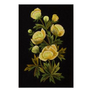 Timeless Globeflower Portfolio Print