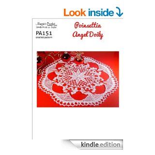 Crochet Pattern Poinsettia Angel Doily PA151 R eBook Maggie Weldon Kindle Store