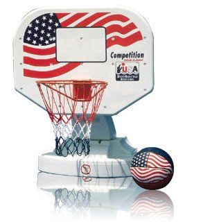 Poolmaster USA Competition 72830 Inground Toy Water Basketball Game Toys & Games