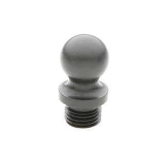 Baldwin 1090.151 Ball Style Finial for Square Corner Hinges, Antique Nickel   Cabinet And Furniture Hinges  