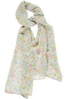 pearl flower scarf by lagom