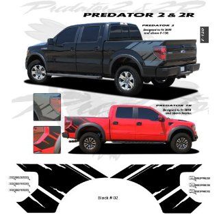 Ford F 150 2009 and up Predator 2 Graphic Kit Gloss Black Automotive