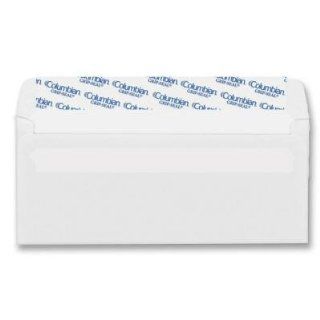 Columbian CO147 (#10) 4 1/8x9 1/2 Inch Grip Seal White Envelopes, 500 Count  Business Envelopes 