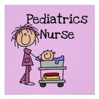 Pediatrics Nurse Tshirts and Gifts Print