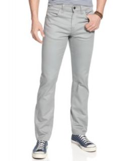 Levis 513 Slim Straight Fit Grey Rigid Jeans   Jeans   Men