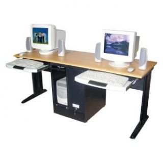 Luxor Milner Dual Computer Desk