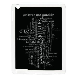Psalm 143   iPad White Case Cell Phones & Accessories