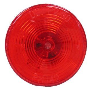 Peterson Manufacturing 142R Red 2.5" Round Clearance/Side Marker Light Automotive