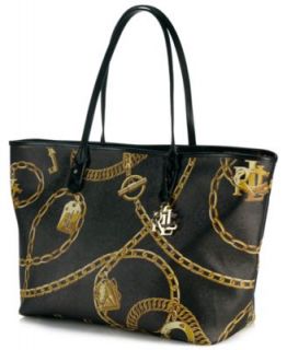 Lauren Ralph Lauren Caldwell Leopard Classic Tote   Handbags & Accessories