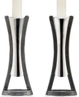 Nambe Set of 2 Anvil Candlesticks   Candles & Home Fragrance   For The Home