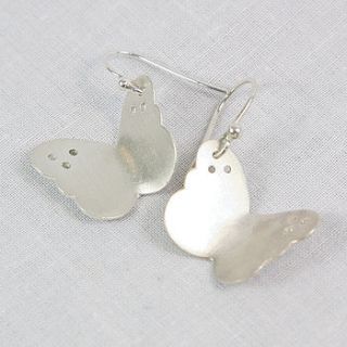 large butterfly drops by sharon schofield jewellery