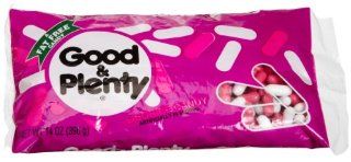 Good & Plenty Licorice Candy, 14 Ounce Bags (Pack of 6)  Good And Plenty  Grocery & Gourmet Food