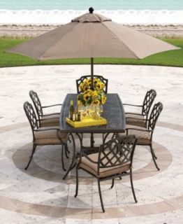Grove Hill Outdoor Patio Furniture Dining Sets & Pieces   Furniture