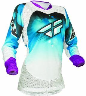 Fly Racing Women's Kinetic Jersey   Small/Pink/White Automotive