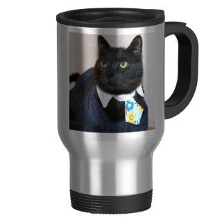 Business Cat Coffee Mug