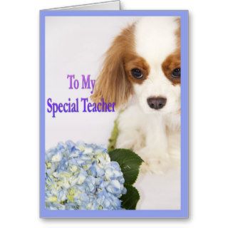 Teacher Thank You Doggie Card