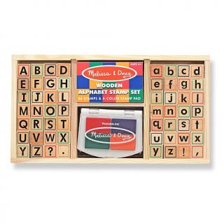 Melissa & Doug Alphabet Stamp Set