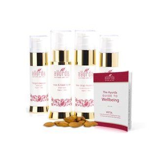 Ayurvedic Skin Care Set Travel Size For Pitta Skin Types  Skin Care Product Sets  Beauty