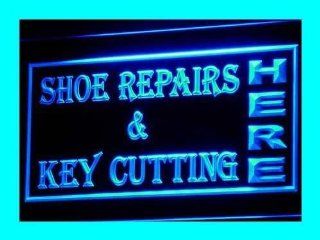 ADV PRO i139 b OPEN Shoes Repairs Key Cutting Neon Light Signs  