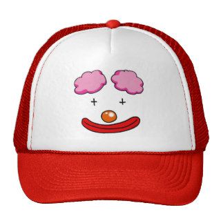 Funny clown face hats