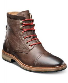 Florsheim Shoes, Indie Cap Toe Lace Up Boots with Comfortechnology   Shoes   Men