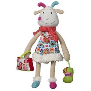 hugette the goat activity toy by owl & cat designs