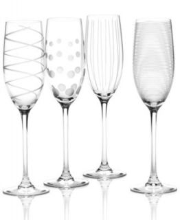 Mikasa Glassware, Set of 4 Cheers White Wine Glasses  