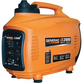 Generac iX Series Inverter — 2200 Surge Watts, 2000 Rated Watts, 127cc OHV Engine, Model# 5793  Inverter Generators