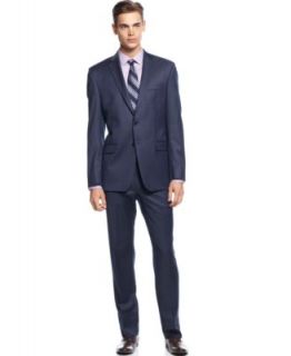 DKNY Suit Navy Solid Extra Slim Fit   Suits & Suit Separates   Men