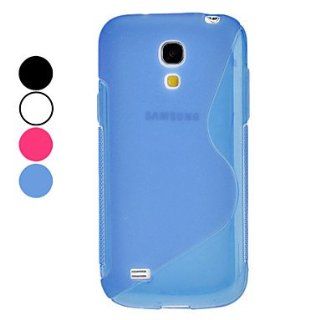 Rayshop   S Shape Soft Case for Samsung Galaxy S4 Mini I9190 ( Color  Red ) Cell Phones & Accessories