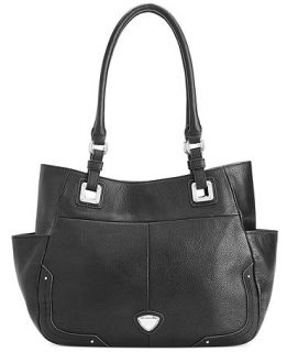 Tignanello Pretty in Pebble Leather Shopper   Handbags & Accessories