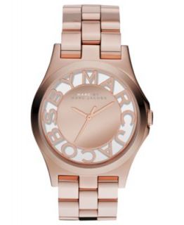 Marc by Marc Jacobs Watch, Womens Baby Dave Rose Gold Tone Stainless Steel Bracelet 40mm MBM3232   Watches   Jewelry & Watches