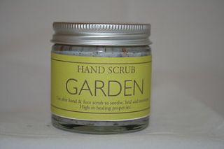 gardener's treat hand scrub by blended therapies