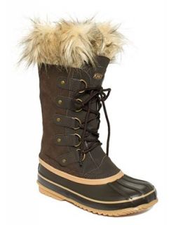 Khombu Izzie Faux Fur Cold Weather Boots   Shoes