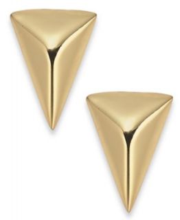 Giani Bernini 24k Gold over Sterling Silver Heart Stud Earrings   Earrings   Jewelry & Watches