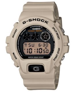 G Shock Mens Digital Beige Resin Strap Watch 50x53mm DW6900SD 8   Watches   Jewelry & Watches