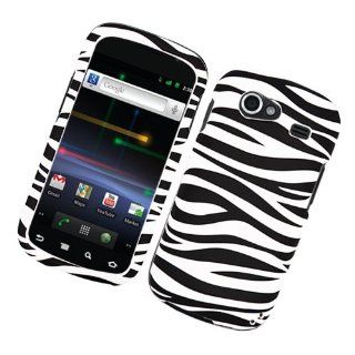 Eagle Cell PIGNEXUS2R128 Stylish Hard Snap On Protective Case for Samsung Galaxy Nexus S i9020   Retail Packaging   Zebra Black/White Cell Phones & Accessories
