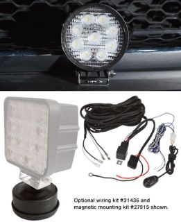Ultra-Tow 27 Watt Round Worklight — 9 LEDs, 2,150 Lumens  LED Automotive Work Lights