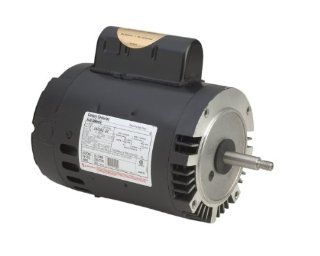 A.O. Smith B128 1 HP, 3450 RPM, 1 Speed, 230/115 Volts, 7.2/14.4 Amps, 1.4 Service Factor, 56J Frame, PSC, ODP Enclosure, C Face Pool Motor   Electric Fan Motors  