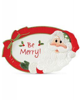 Fitz and Floyd Serveware, Holiday Cheer Sentiment Tray   Holiday Lane