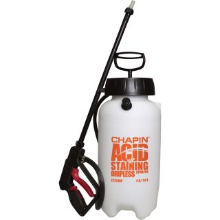 Chapin Industrial Acid-Staining Sprayer — 2 Gallon, 40 PSI, Model# 22251XP  Portable Sprayers
