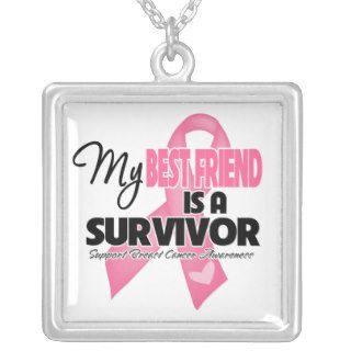 My Best Friend is a Survivor   Breast Cancer Jewelry