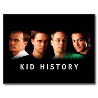 Kid History Cast Postcard