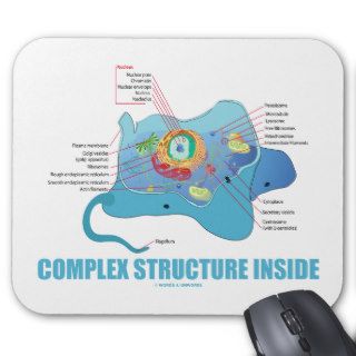 Complex Structure Inside (Eukaryotic Cell) Mouse Pad