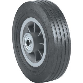 Martin Flat Free Solid Rubber Tire and Poly Wheel — 8 x 250 Tire, Model# ZP182RT-202  Flat Free Hand Truck Wheels